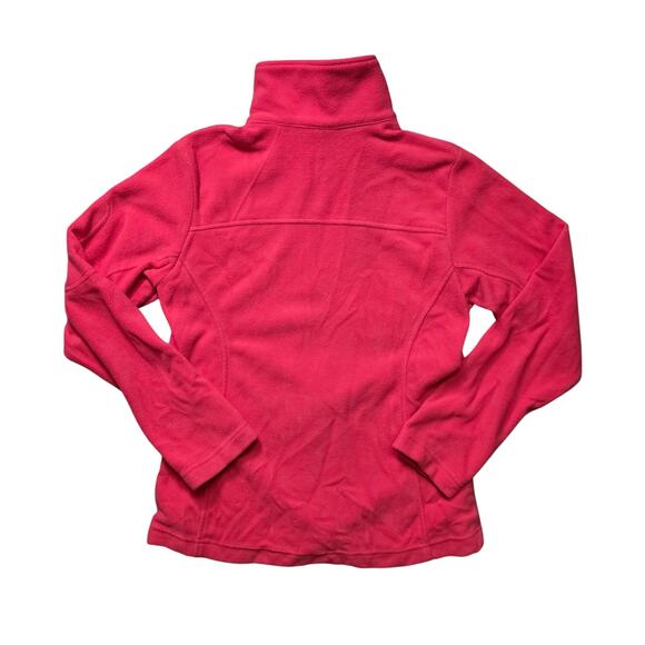 Columbia Full Zip Fleece Jacket Women’s Small Pink Fleece - Picture 6 of 8